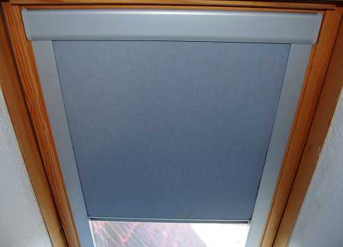 Seitenführungsschienen mit Verdunkelung Rollo Dachfenster für