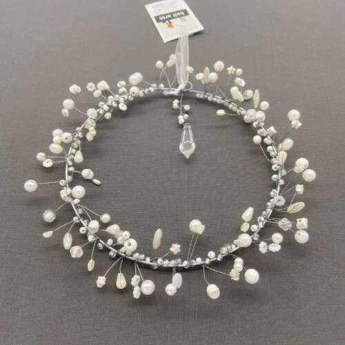 Bell´Arte handmade Dekokranz weiß silber