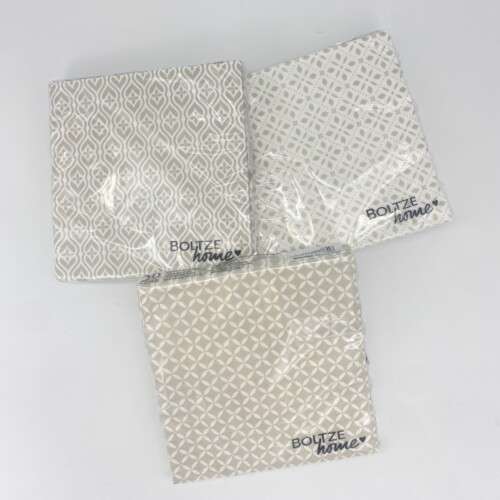 Servietten Boltze home Mosaik beige – Bild 2